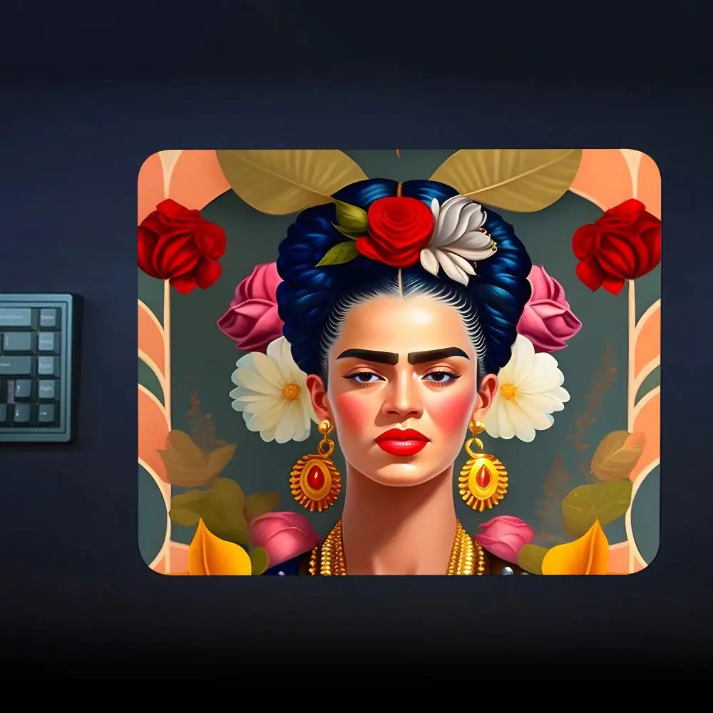 F-Frida K женский художественный коврик для мыши игровые ноутбуки геймерский ковер