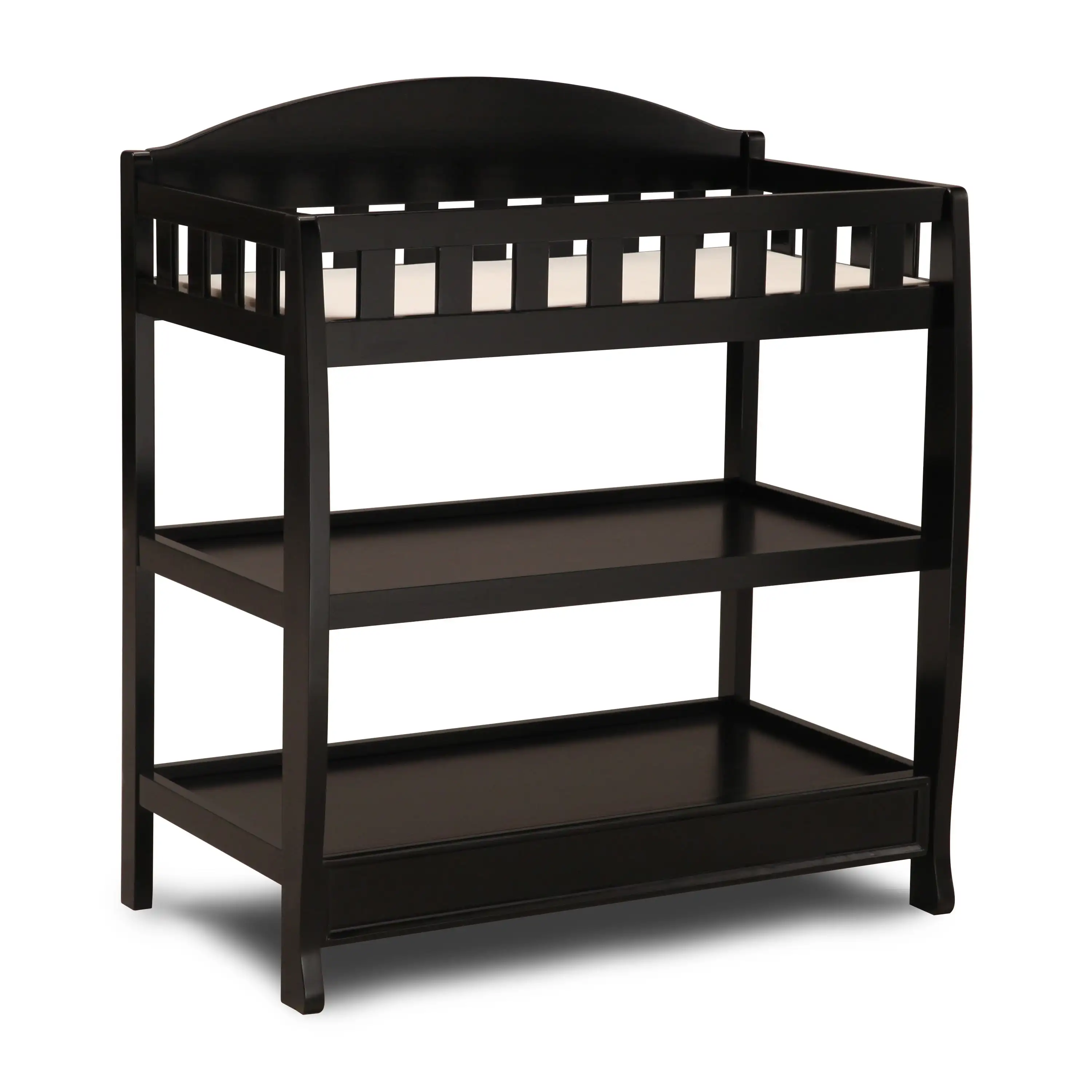 

Wilmington Changing Table with Pad, Black