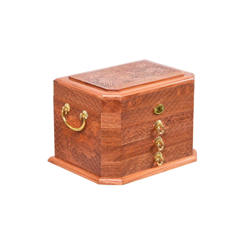 Dianhua богатый цветок груши искусственная коробка красное дерево большой фрукт