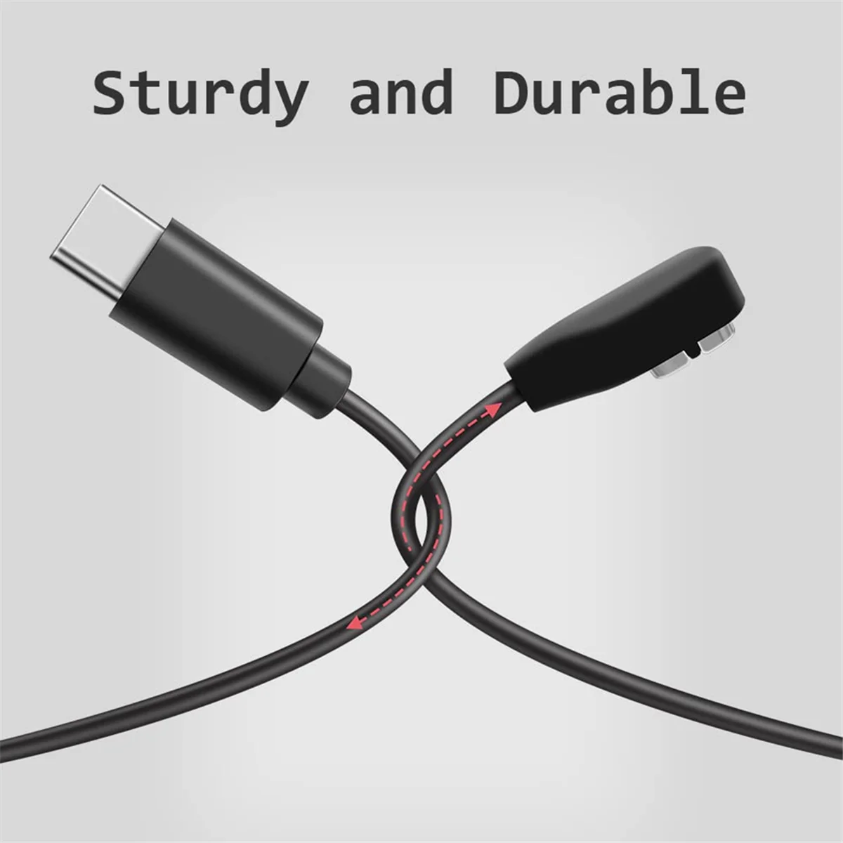 3 фута кабель для зарядки послепродажного аэролекса AS800 / Shokz OpenRun Pro/OpenRun Mini