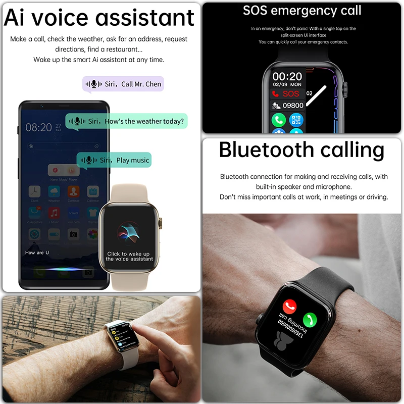 2022 CW27 MAX Смарт-часы серии 7 45 мм Bluetooth Вызов Беспроводная зарядка NFC смарт-часы