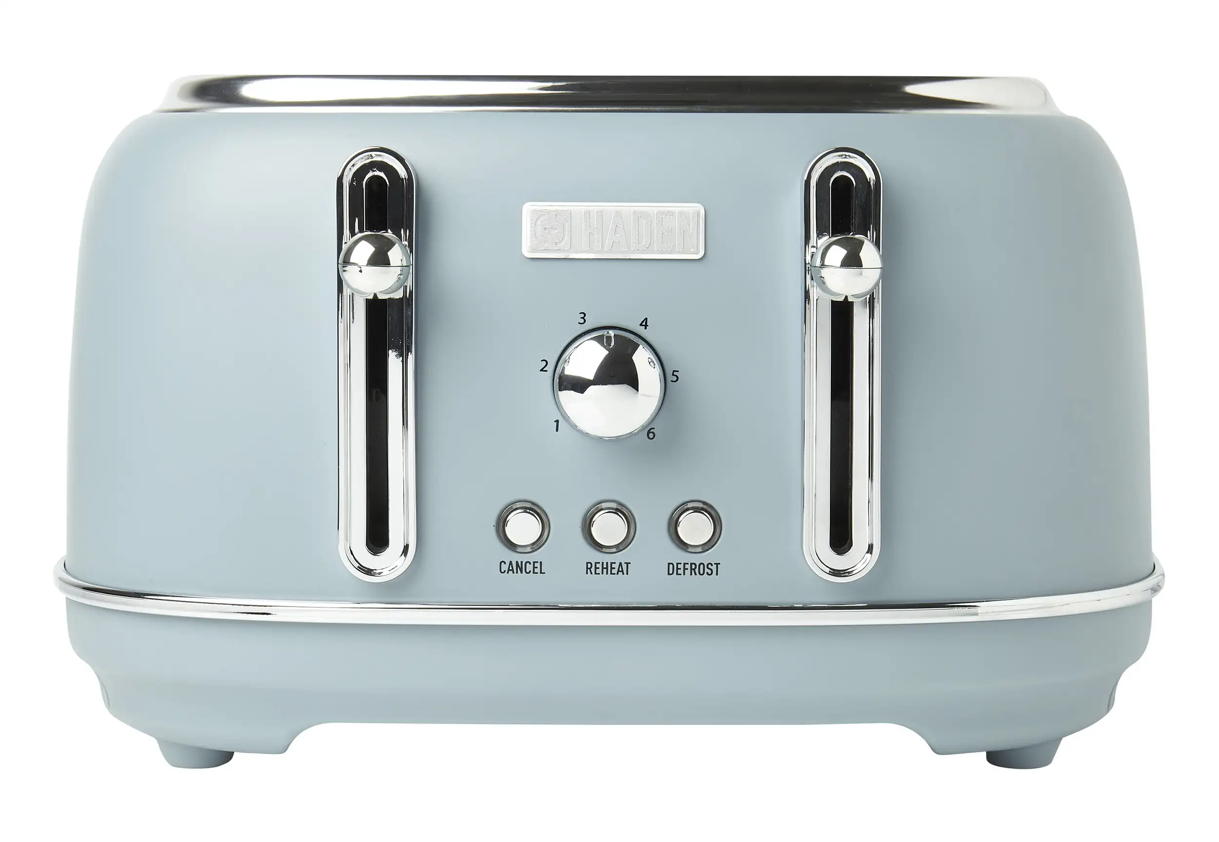 

Highclere 4 Slice, Wide Slot Toaster with Settings in Pool Blue - 75026