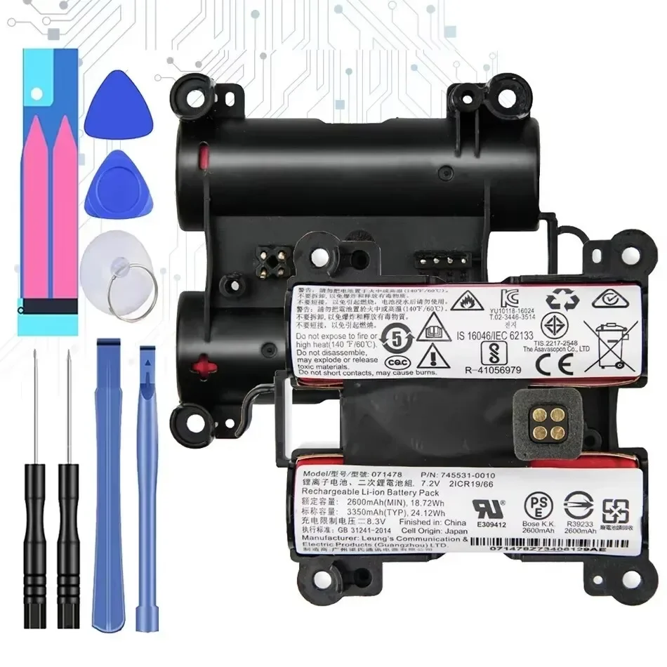 Аккумулятор 071478 078068 080065 071471 2200 мАч-3350 мАч для Bose Soundlink revolve Revolve+ II 2 080061 829049 -0210