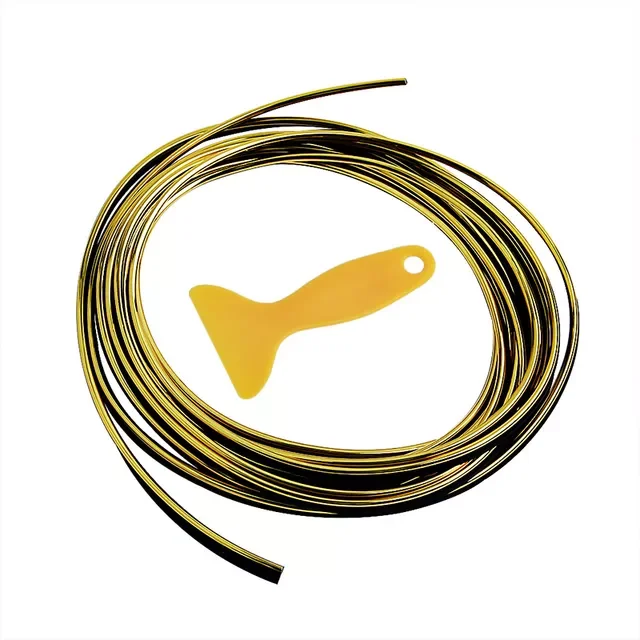 

10M/lot Car Dashboard Door Edge Insert Trim Styling Interior Decorative Moulding Insert Strip With Scraper