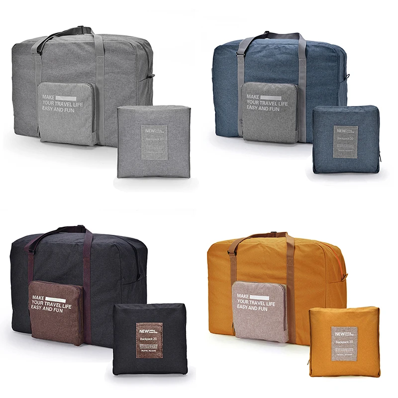 

High Quality Folding Traveling Bag Oxford cloth Hand Luggage Travel Bags For Men And Women weekend Travel Duffle Bag