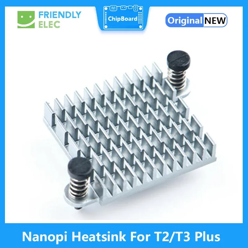 Алюминиевый радиатор Nanopi с отверстиями для ушей подходит NanoPC-T2/ NanoPC-T3 30*28*15 мм