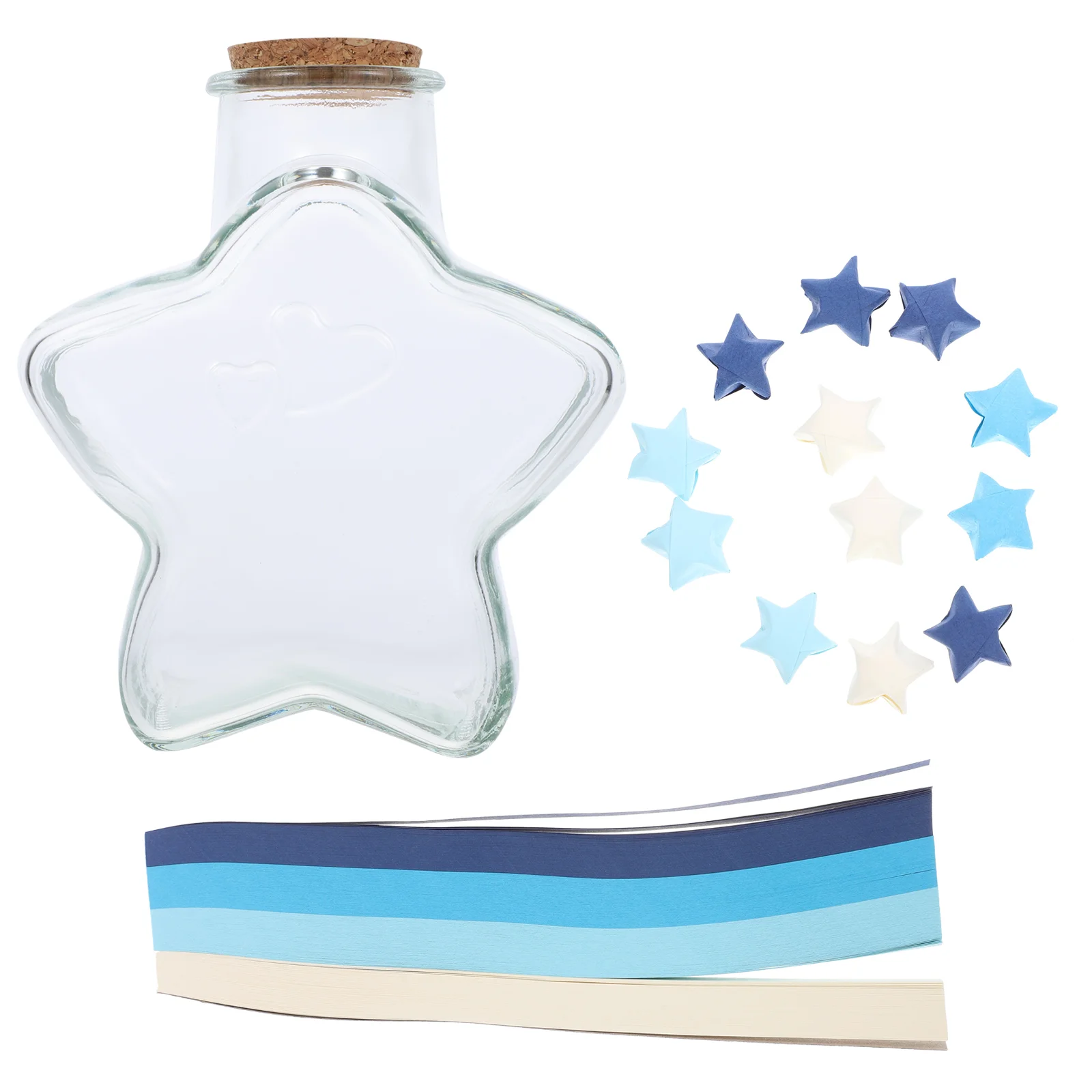 

1 Set Strips Exquisite Origami Paper Strips Origami Star Paper Strips Girls Bedroom Decors Fortunate Stars Paper Bottle