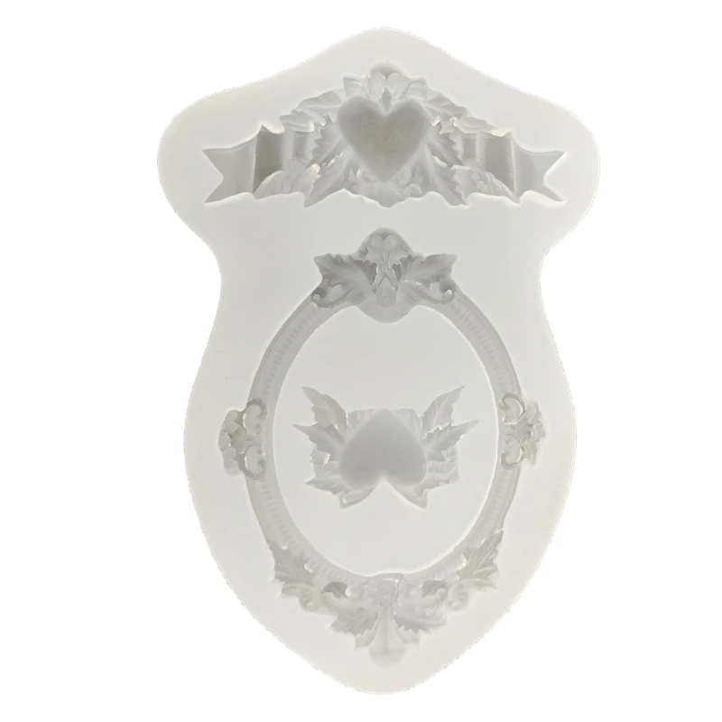 

Oval Frames Silicone Mold for Pendant Crafting DIY Handmade Jewelry Making