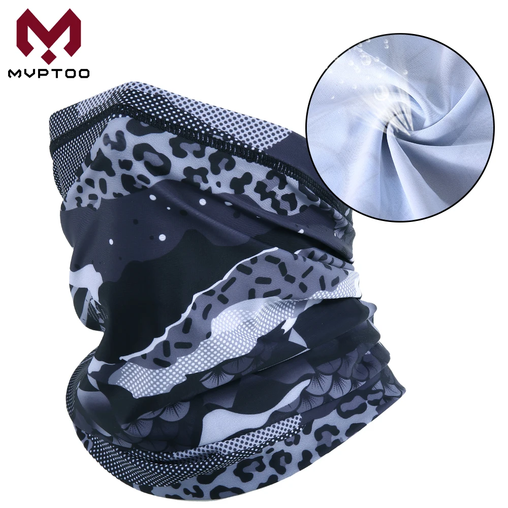 

Summer Motorcycle Balaclava Biker Moto Cycling Motocross Motorcyclist Neck Gaiter Scarf UV Protection Face Mask Men Helmet Hood