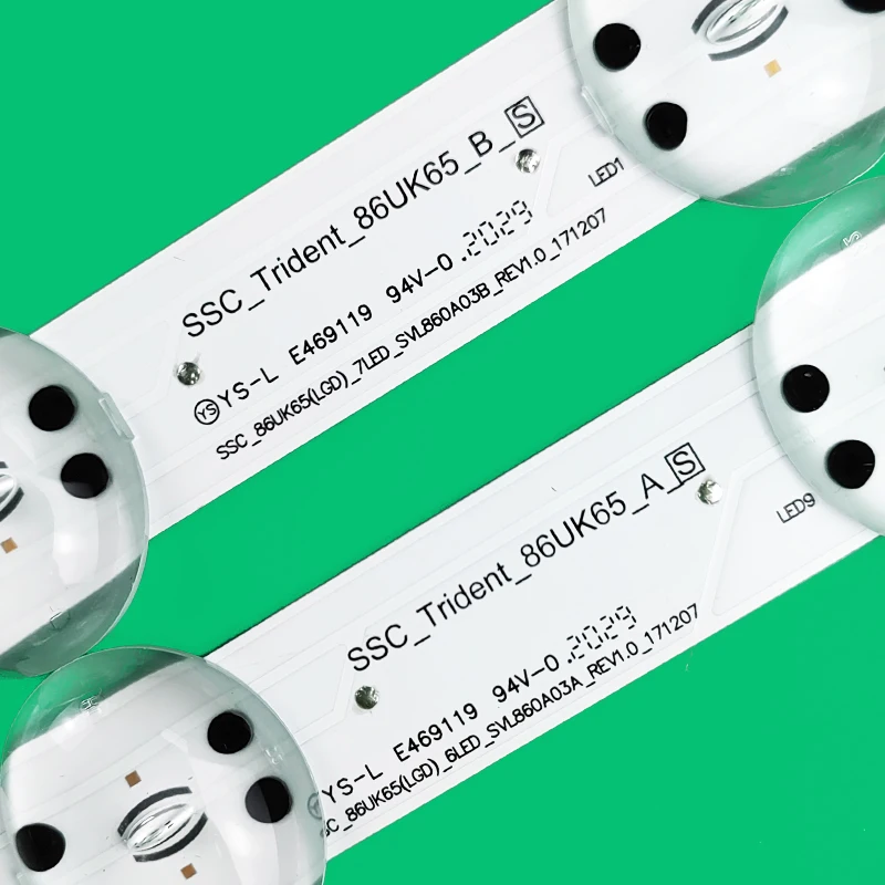 Светодиодная лента для 86UK6300 86UK6500PCB 86UK6570PUB 86UK7500 86UK8070AUB 86UK8070PUA SVL860A03A SVL860A03B trident_86uk65 _ a