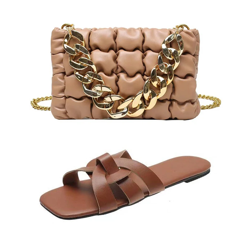 

Шлепанцы женские с открытым носком, брендовые Дизайнерские летние сандалии, повседневный комплект из двух предметов, пляжные шлепанцы