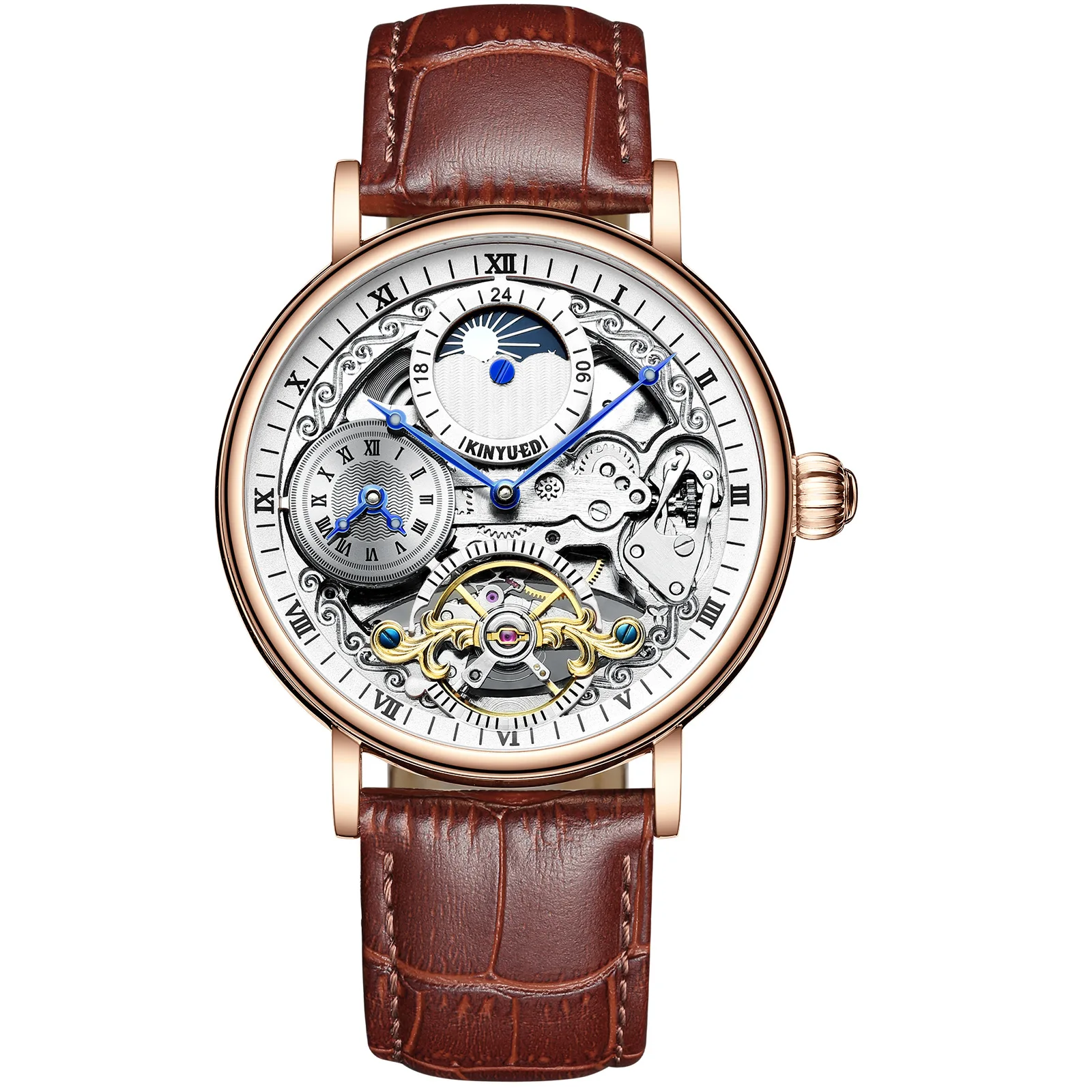 

Flywheel automatic men's mechanical watch