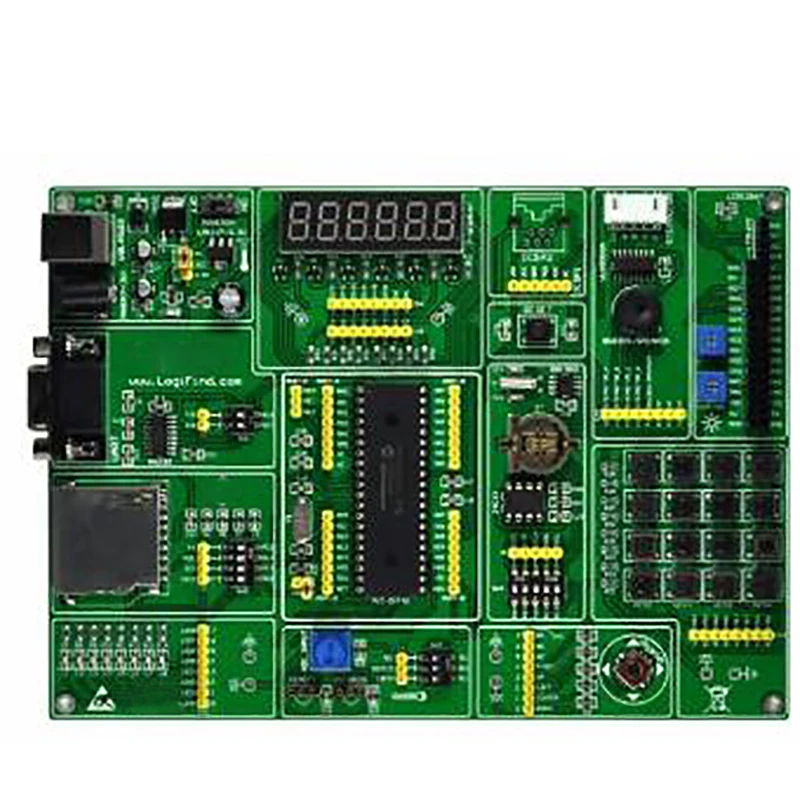 

PIC microcontroller learning development board easyPIC-40 with PIC18F4550 chip USB development