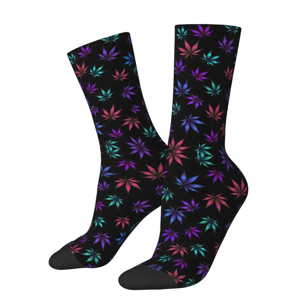 

Pattern Pot Plant DESIGN Cannabis Leaf Plant Marijuana Weed Socks Male Mens Women Summer Stockings Polyester