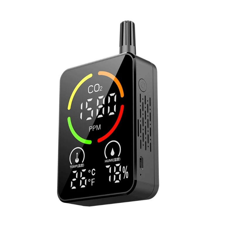 

High Accuracy Carbon Dioxide/Temperature/Humidity Sensor Air Quality Monitor