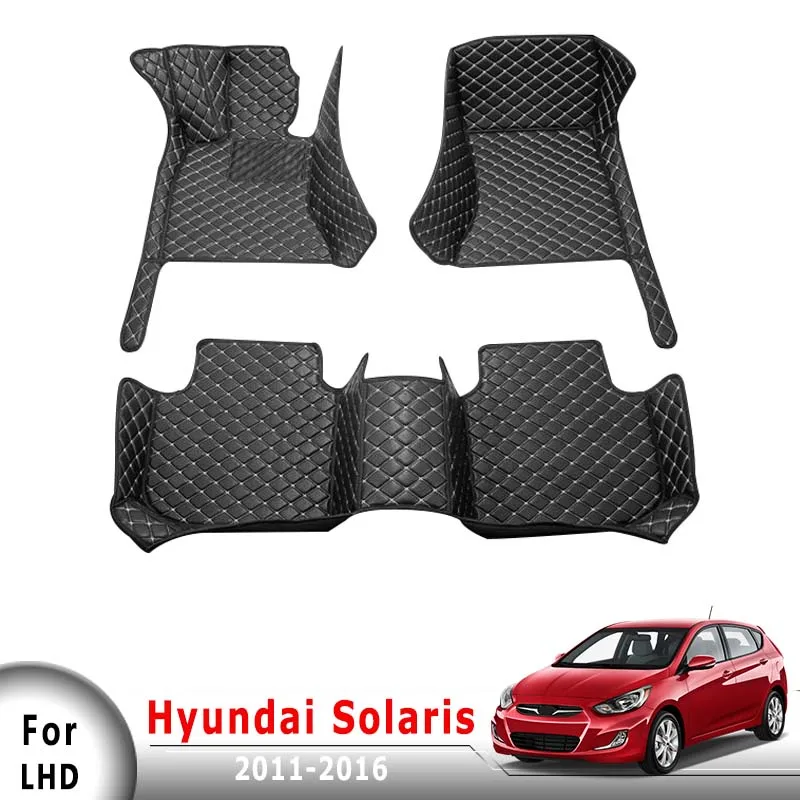 

Коврики для Hyundai Solaris Accent Verna 2011 2012 2013 2014 2015 2016