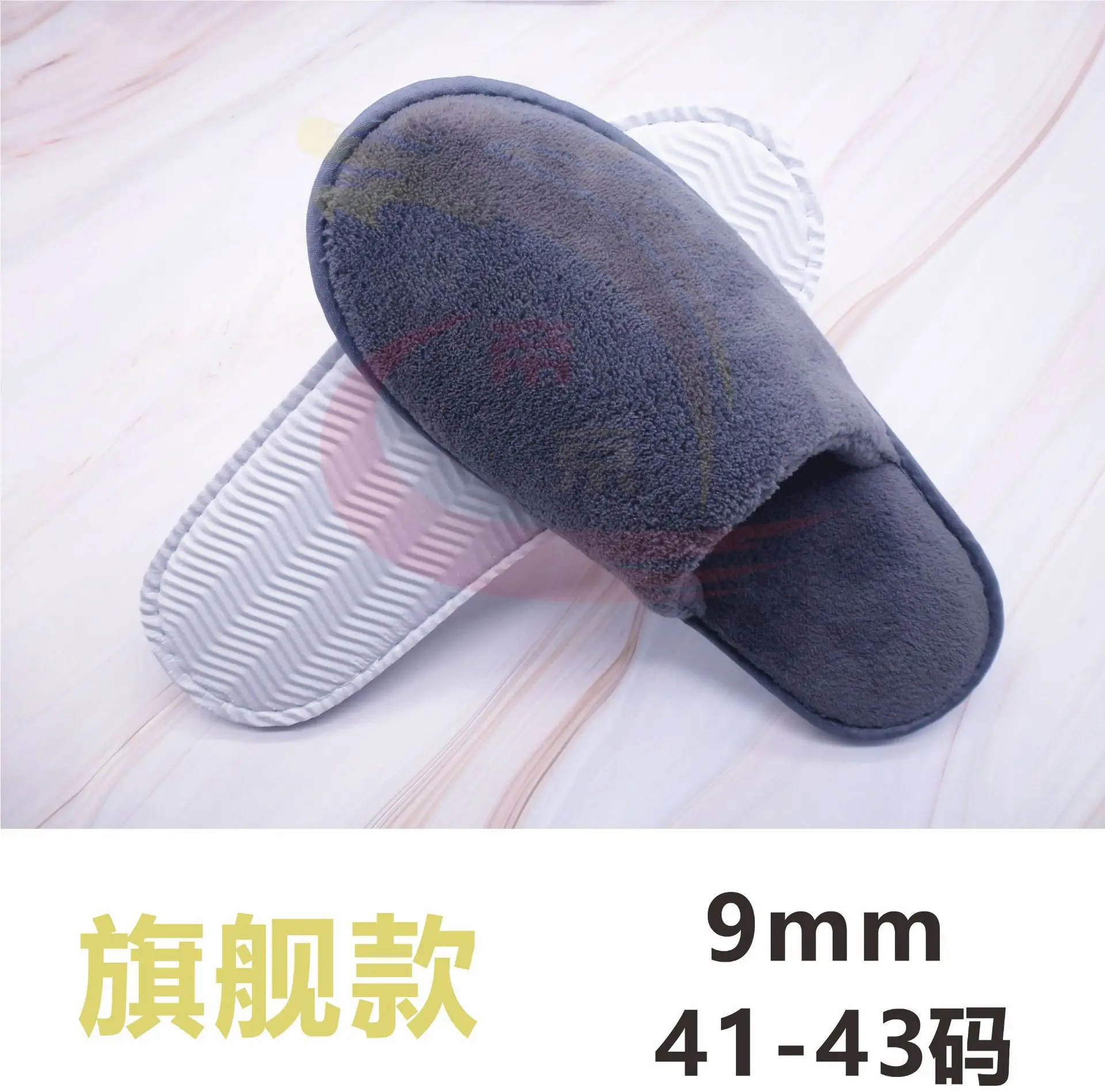 

Одноразовые тапочки на заказ, детские Нескользящие тапочки из лилового кораллового флиса