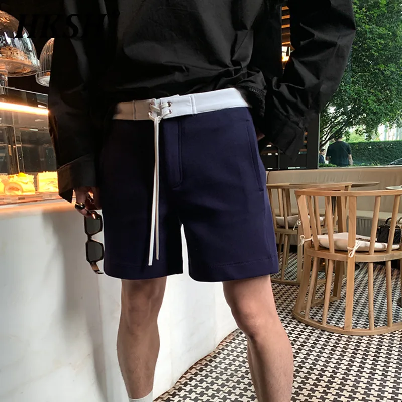 HKSH мужские повседневные шорты в стиле панк весна-лето новая уличная одежда