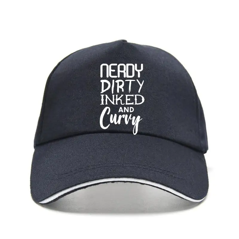 

New cap hat Nerdy- Dirty- Inked and Curvy 91 uniex en woen t Baseball Cap