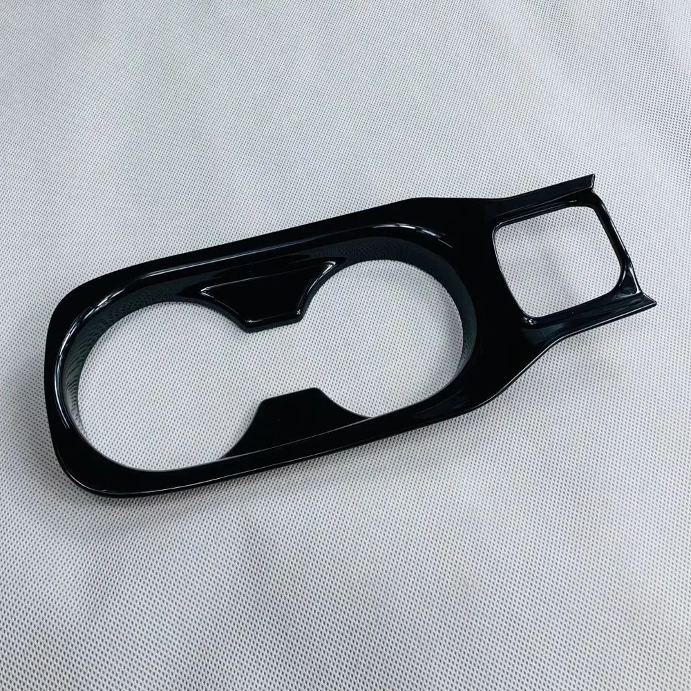 

Для Toyota Corolla Cross 2021 2022, ABS черный внутренний задний держатель для стакана с водой, накладка, аксессуары для стайлинга автомобилей