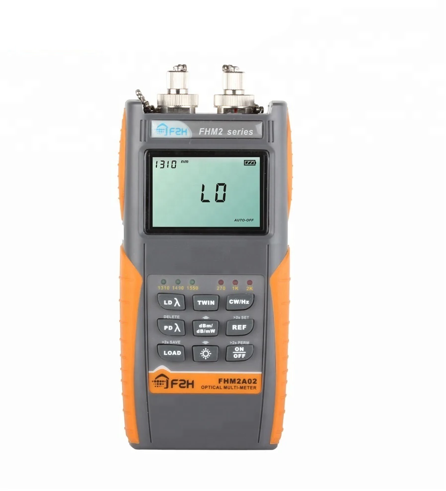 

FHM2A01/FHM2B01/FHM2A02/FHM2B02 stable light source optical power meter