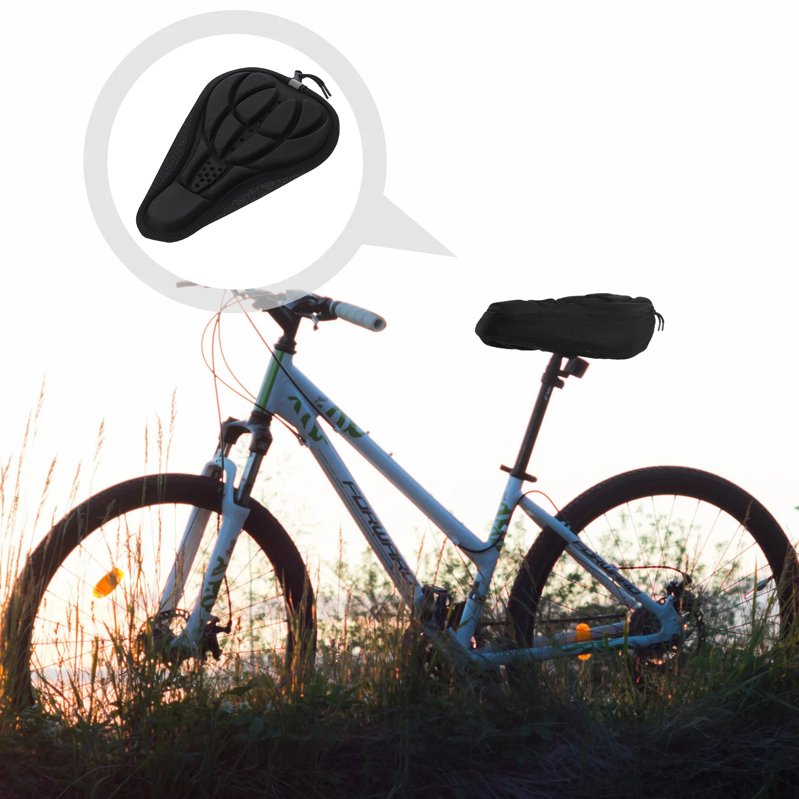 Сменное велосипедное седло чехол для велосипеда аксессуары сиденье красное