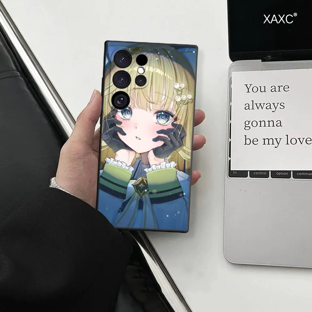 Фото Чехол для телефона с изображением аниме-девушки Ханабуса Лиза vspo для Samsung Galaxy A17 16 A15 4G 5G A14 A13 A57 A37 A27 A55 A35 A53 A24 A34, мягкий чехол №3