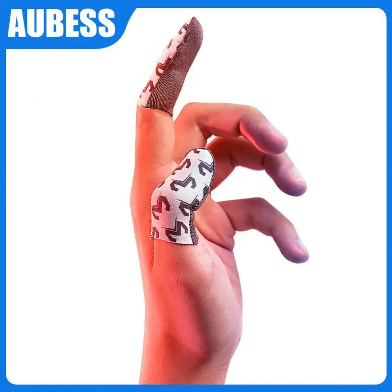 

Sweatproof 1 Pair Finger Sleeves For Gamer Game Fingertip Gloves For Gaming Controller Anti-slip Game Finger Sleeve Breathable