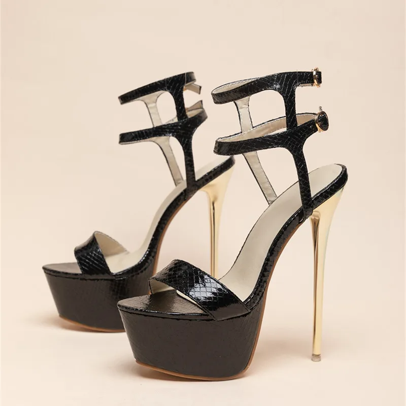 

Women's high heels and sexy catwalk shoes pole dancing striptease sandals stiletto sandals with high fashion party shoes with