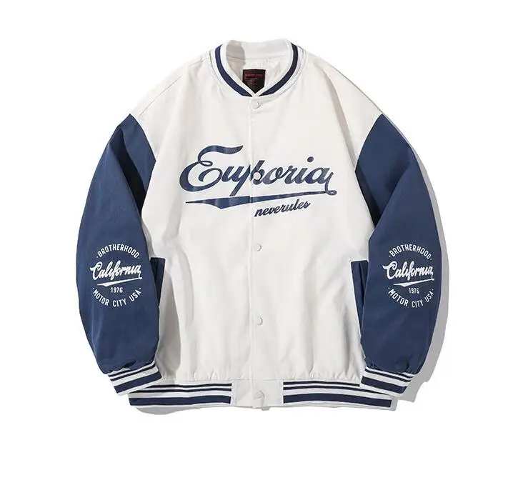 

Korean Men's jacket oversized baseball jackets Men's clothing spring coat