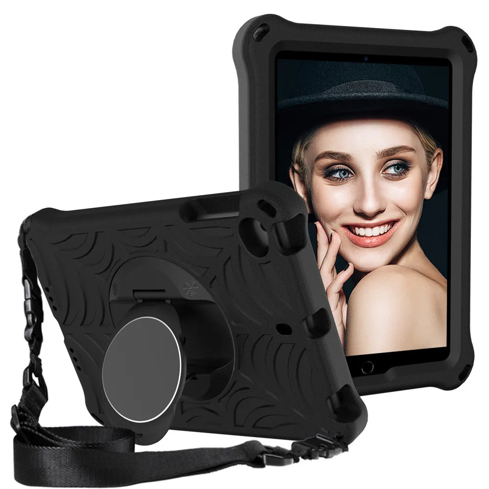 

For Amazon Kindle Fire HD 8 HD 8 Plus 8 inch 2020 Shockproof Hand Strap Shoulder Kids Safe Eva Stand Silicone Cover