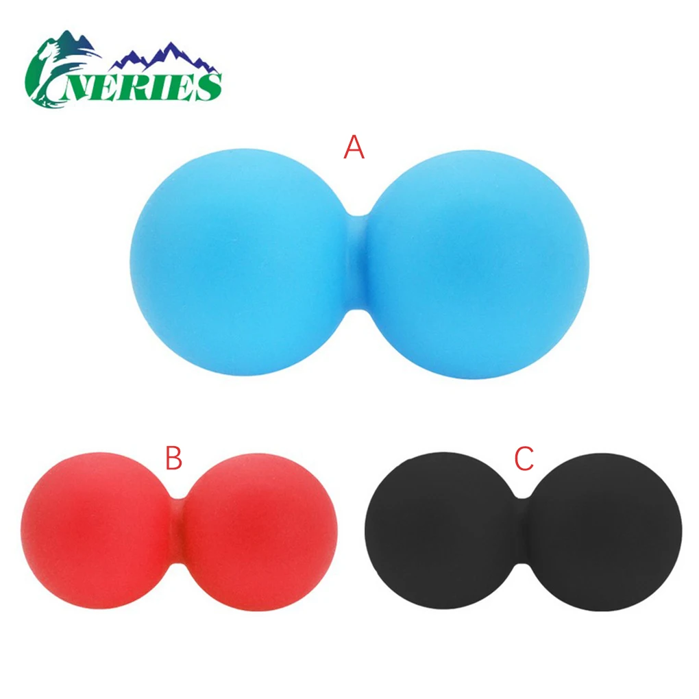 

NERIES Back Massager Household Silicone Massage Massages Tool Black