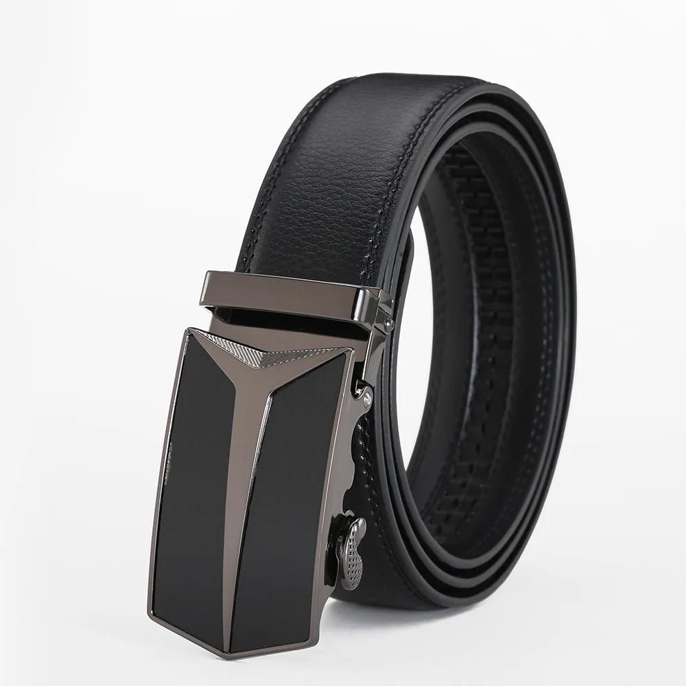 High-quality Quality Hot Selling Men's Designer Alloy Automatic Buckle Fashion Casual Business 3.5cm Width Jeans Trousers Belt