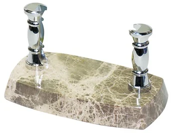 Подставка для визиток коричневый мрамор | Канцтовары офиса и дома