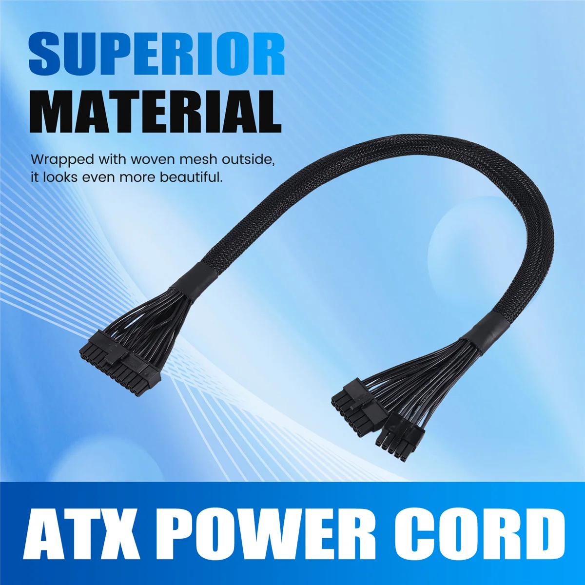 14 + 10-контактный на 24-контактный кабель питания ATX 20 4-контактный для ПК