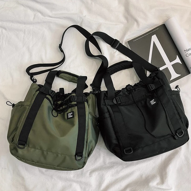 Женская нейлоновая сумка через плечо вместительный водонепроницаемый