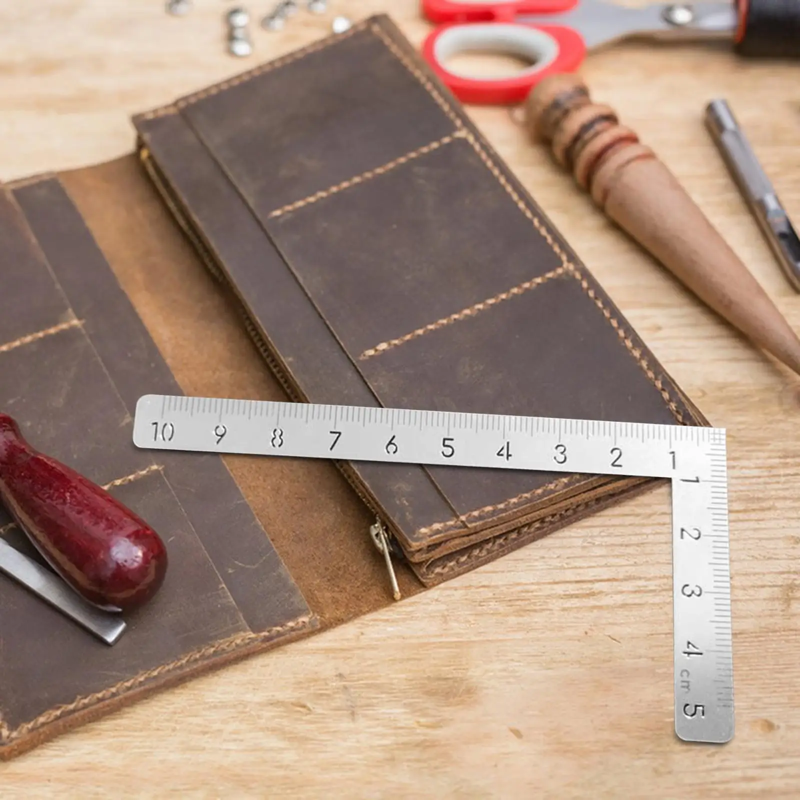 

L Square Ruler Carpentry Squares Handmade Sewing Tools Precise Angle Measuring for Drafting Tools Model Making Tools Hobby DIY