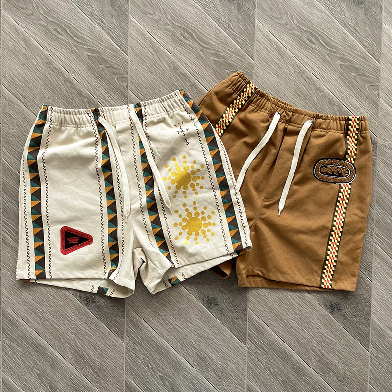 

2023ss TRAVIS SCOTT Starburst Striped Casual Shorts Y2k Casual Pants Versatile Sweatpants Streetwear Men's Clothes Clothing