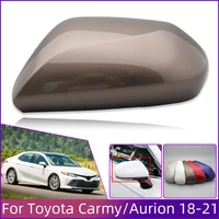 car accessories for toyota carmy aurion 2018 2019 2020 2021 rearview mirror cover cap door side wing housing shell with color