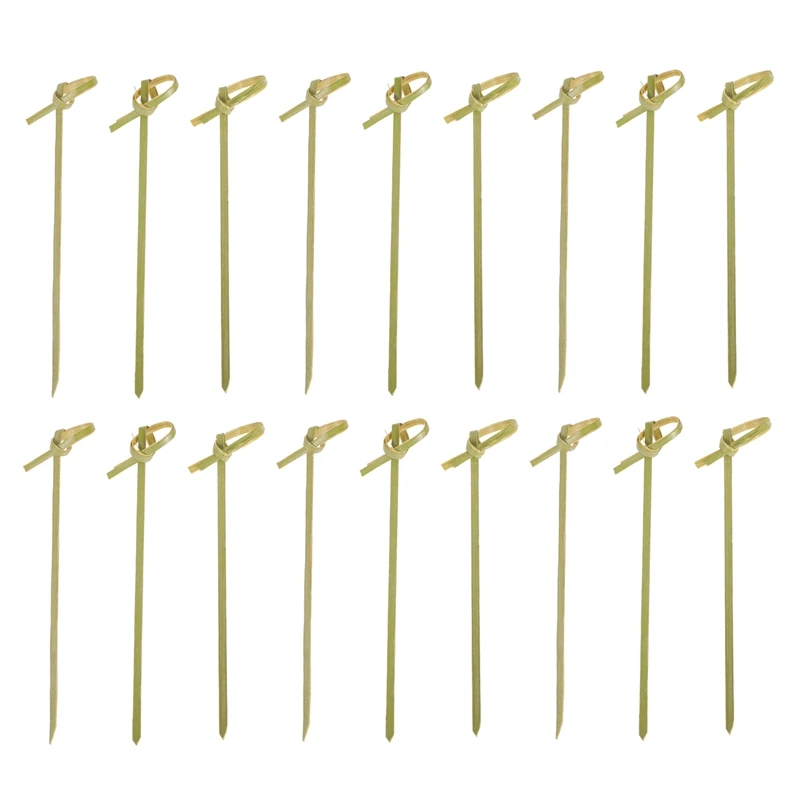 500Pack Bamboo Cocktail Picks Toothpicks Skewers For Appetizers 4 Inch