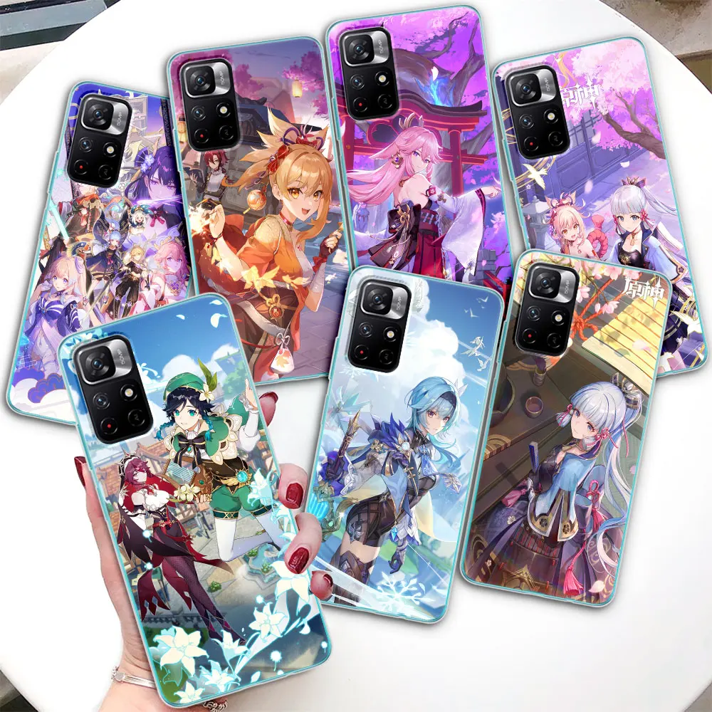 

Чехол для телефона Xiaomi Redmi Note 12 Pro Plus 11 10 9S K40 11E 9 10S 8 8T 9T 7A 10C 11T 5G 11S 9A 9C