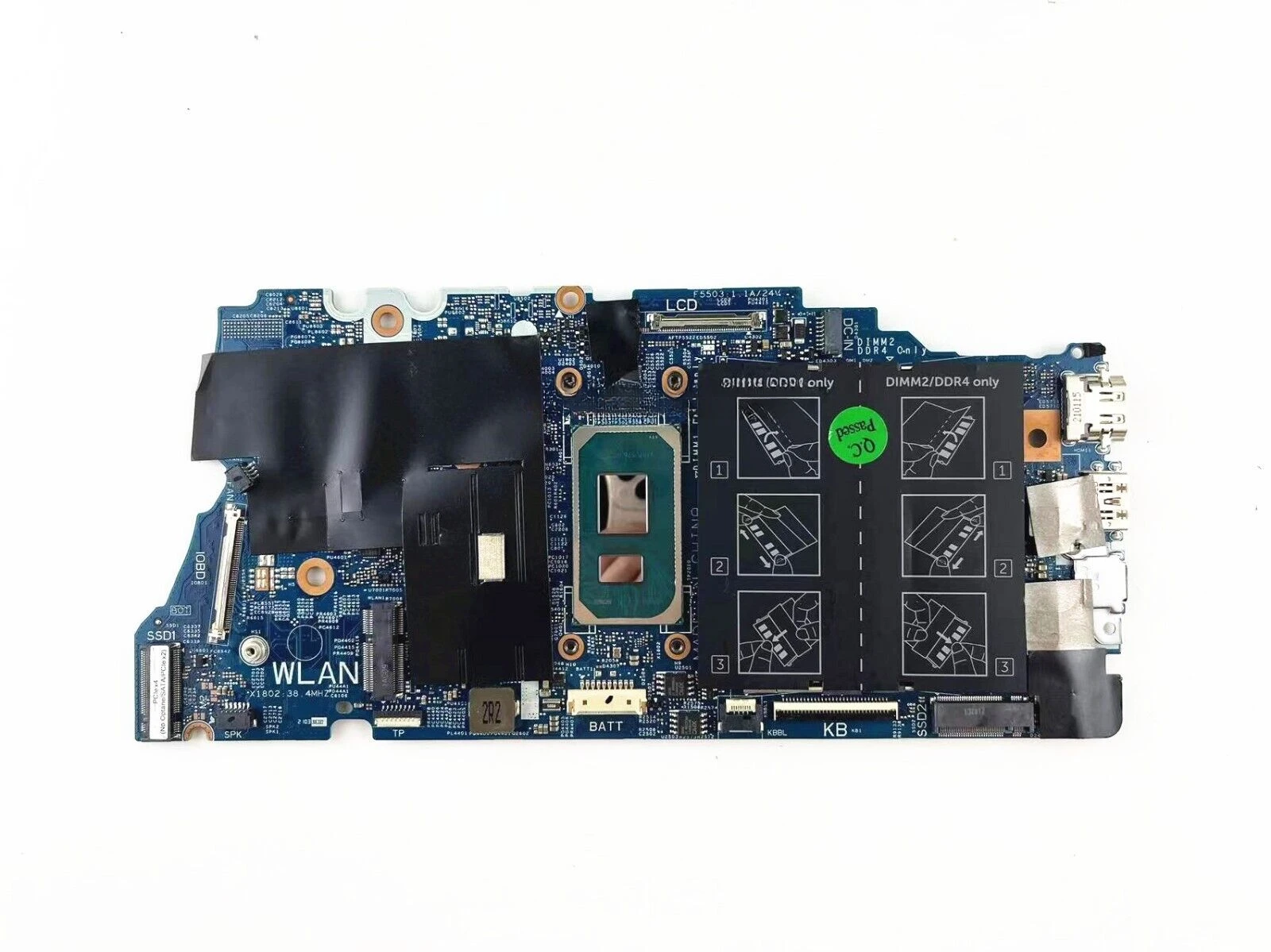 0WNVYK 19861-1 для основной платы ноутбука Dell Inspiron 5402 5502 I5-11