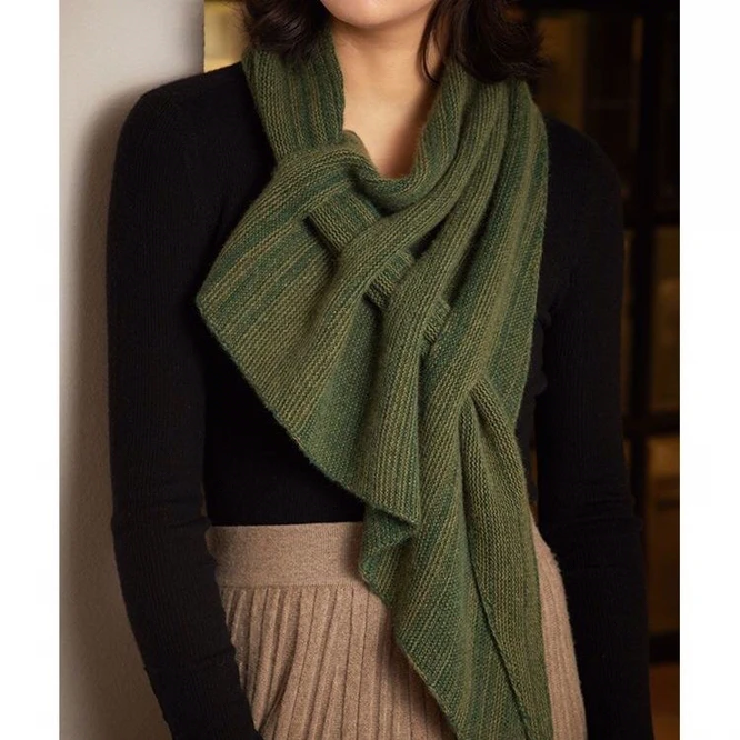 Модная весенне-осенняя вязаная шаль женская крючком наплечная защита для шеи