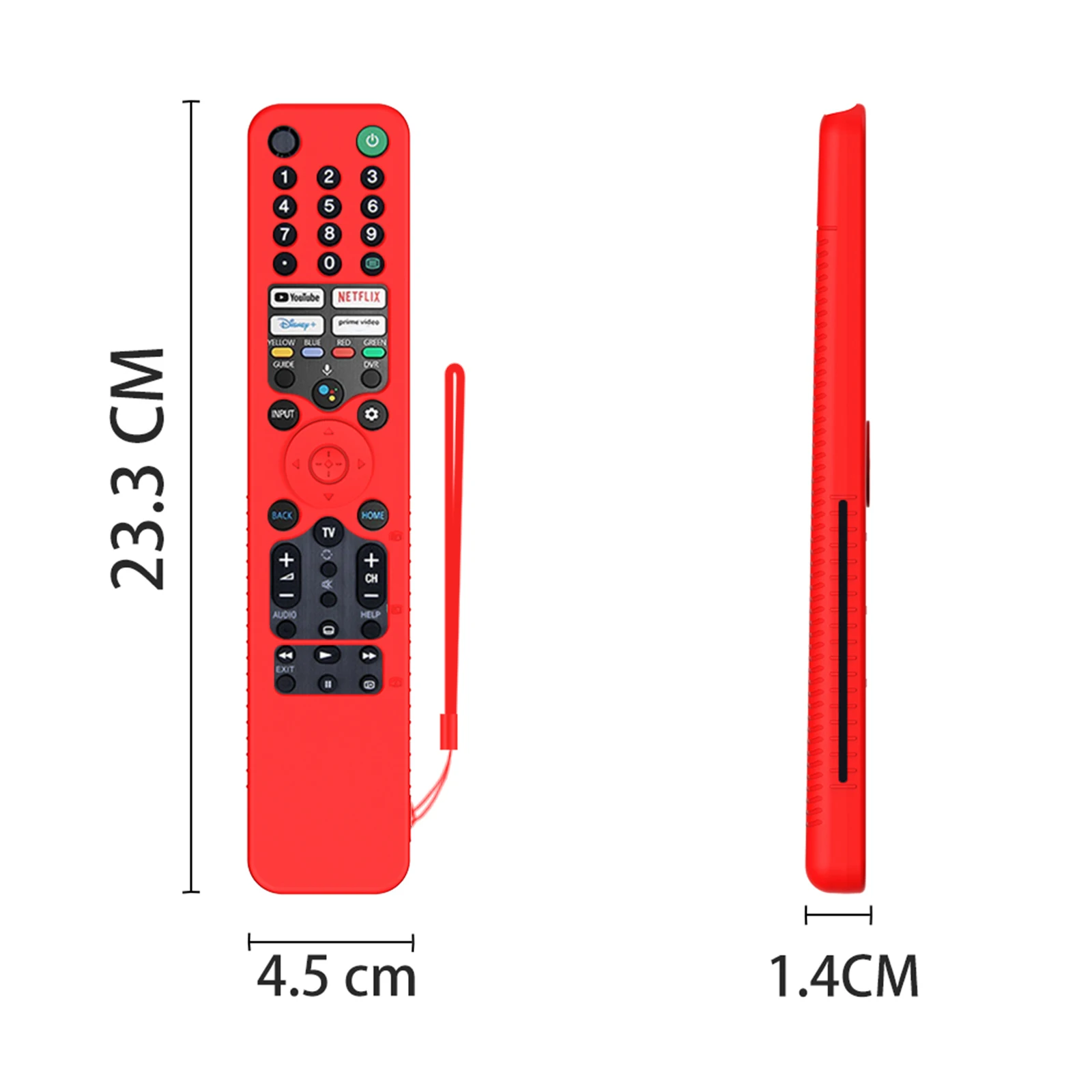 Силиконовая Противоударная задняя крышка для Sony