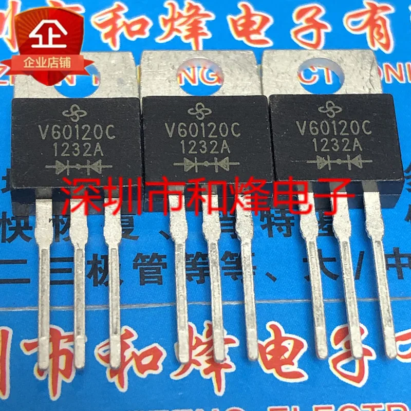 

5 шт.-10 шт. V60120C TO-220 120V 60A Новый и оригинальный на складе