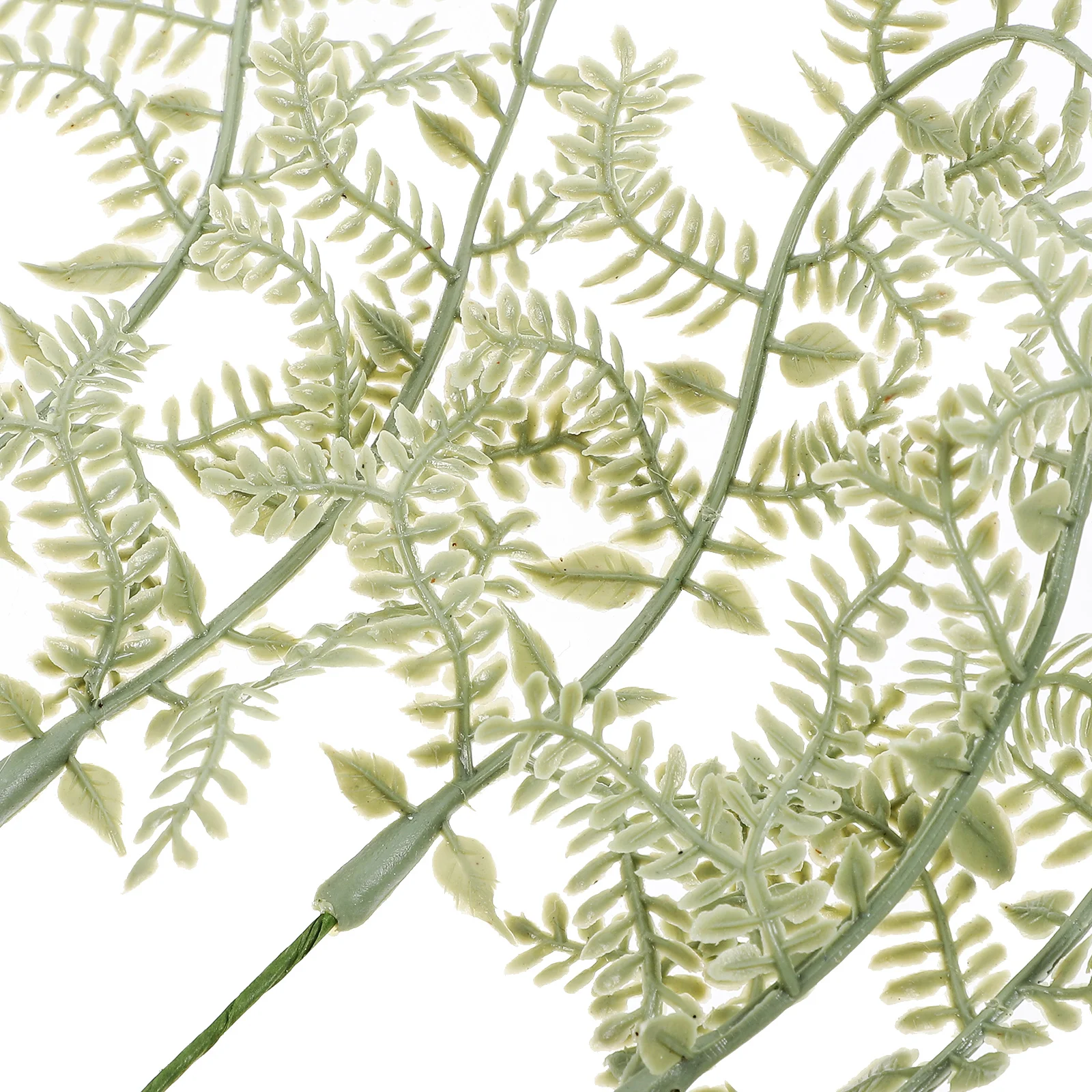 10 шт. искусственные растения украшения стебли зелени венок изготовление листьев