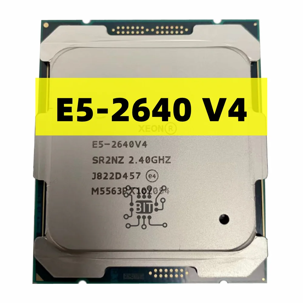Original E52640v4 E5-2640v4 Xeon 2.40ghz 10-core 25mb Smartcache e5 2640 v4 Fclga20113 90w E5-2640 v4