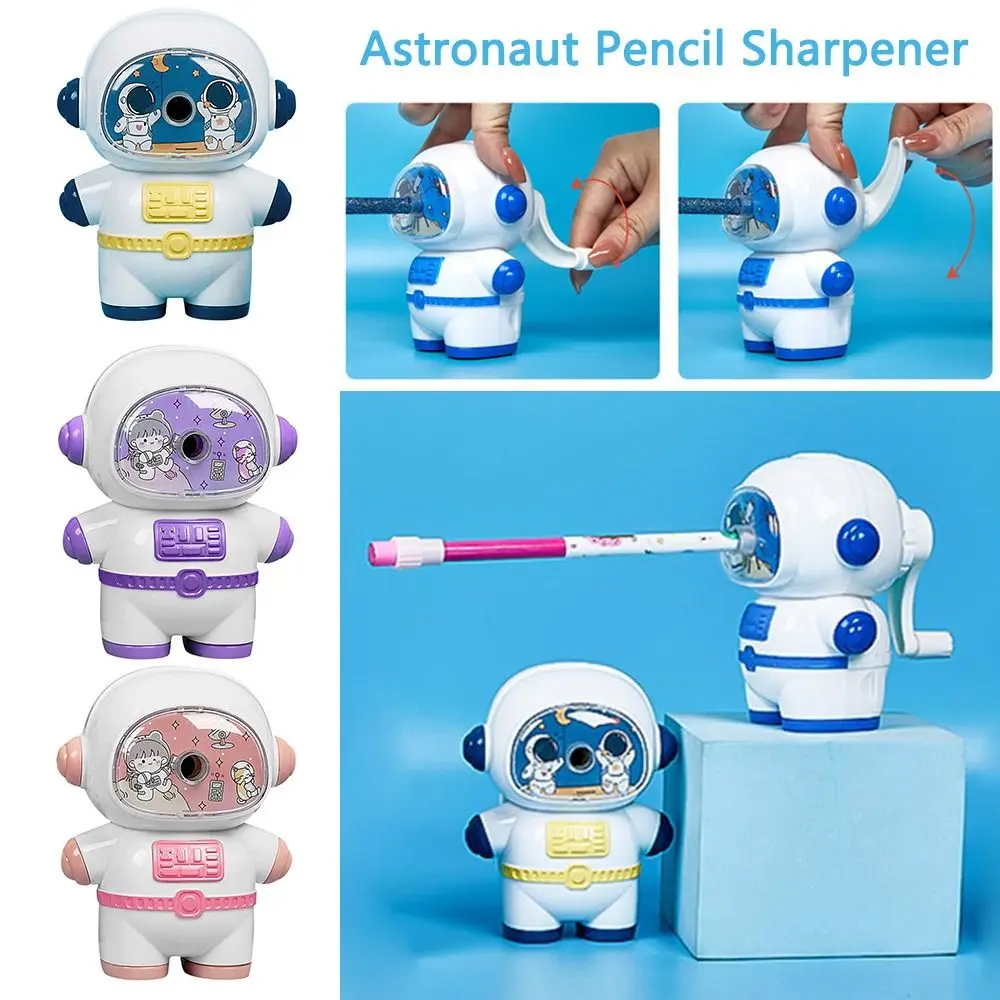 

Portable Astronaut Pencil Sharpener Creative Office Student