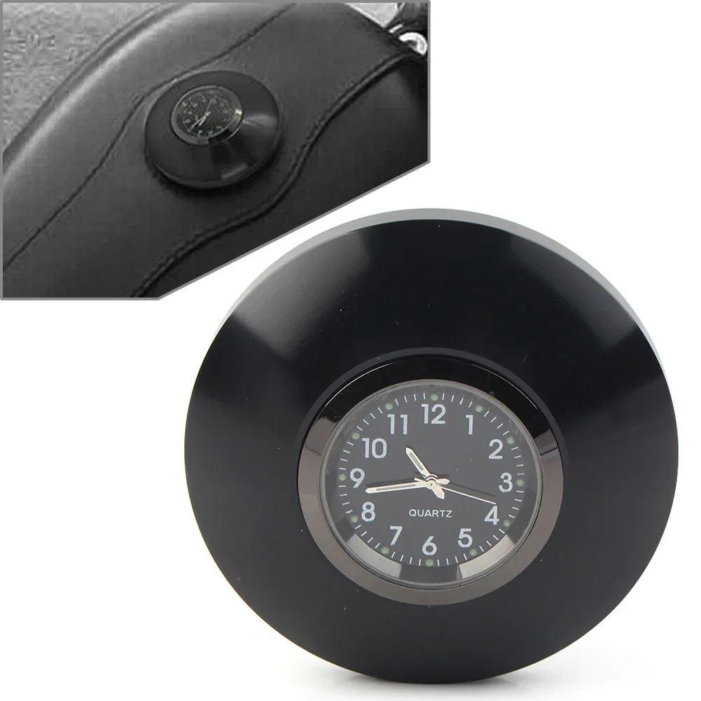 

Черный мотоциклетный топливный бак, масляная крышка с часами для Harley Softail Dyna Road King