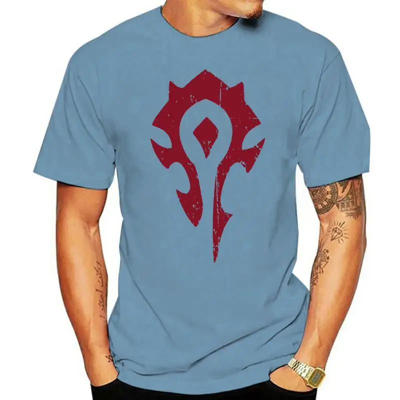 

Men's Print Casual 100% Cotton T-Shirt Popular For The Horde Men'S T Shirt